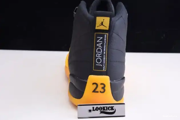 One Kick Gold 130690-070 Retro Black University Air 12 Jordan 0609